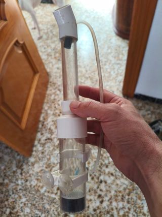 Incubadora casera camarones