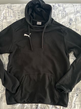 Felpa Puma nera tg S