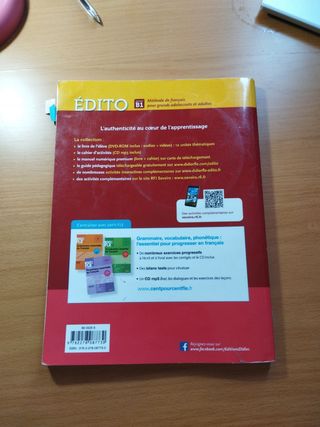 Édito B1 2. édition. Livre de l'élève + DVD-ROM