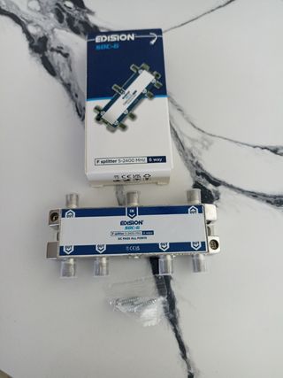 EDISION SDC-6 - Distribuidor TV 6 Vias