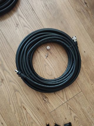 Cable coaxial 50 Ohm - Baja pérdida - 15m