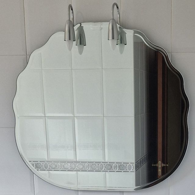 Espejo baño vintage con luz