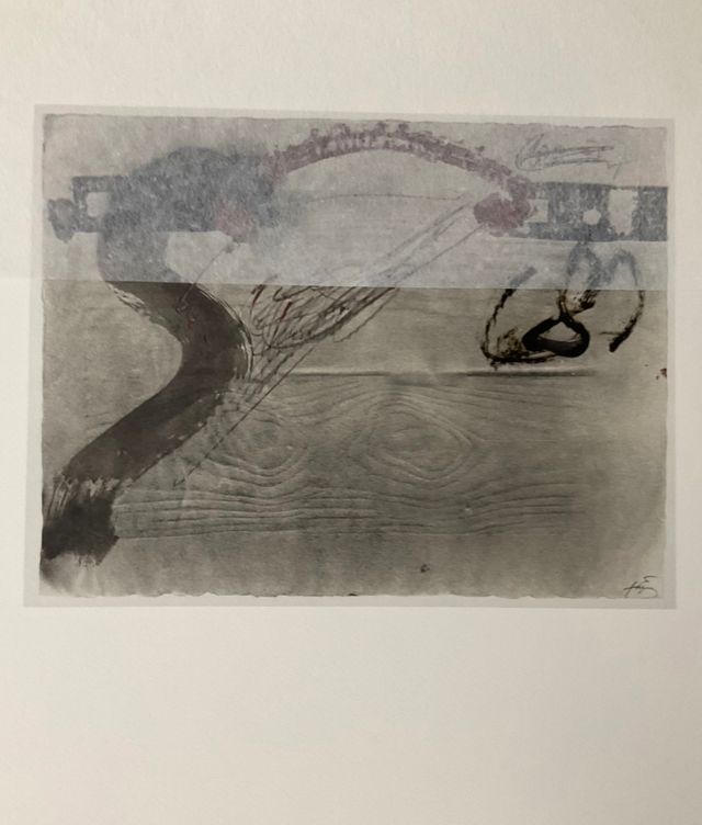 Litografia Antoni Tapies