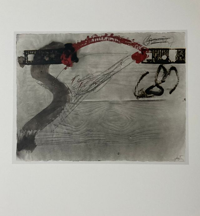 Litografia Antoni Tapies