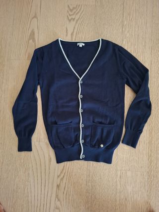 Cardigan bimbo 8 anni blu
