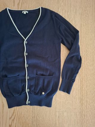 Cardigan bimbo 8 anni blu