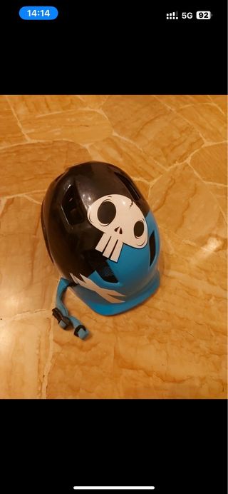 Casco bici Btwin taglia S pirati