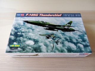 F-105G THUNDERCHIEF MAQUETA HOBBY BOSS 1/48