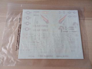 F-105G THUNDERCHIEF MAQUETA HOBBY BOSS 1/48