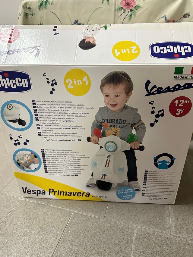 Vespa Primavera Chicco - 2 in 1