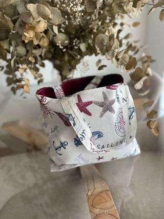 Bolsa Tote Bag de playa - náutica