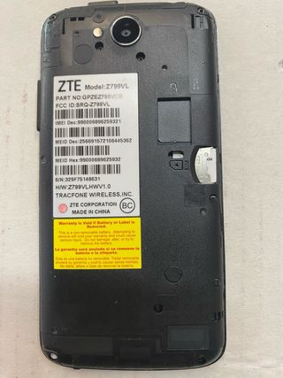 Móvil ZTE - POR LIBERAR