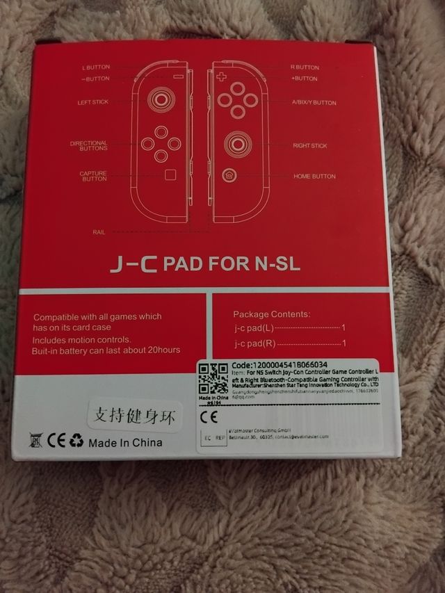 Mando J-C Pad (L)/(R) para nintendo switch