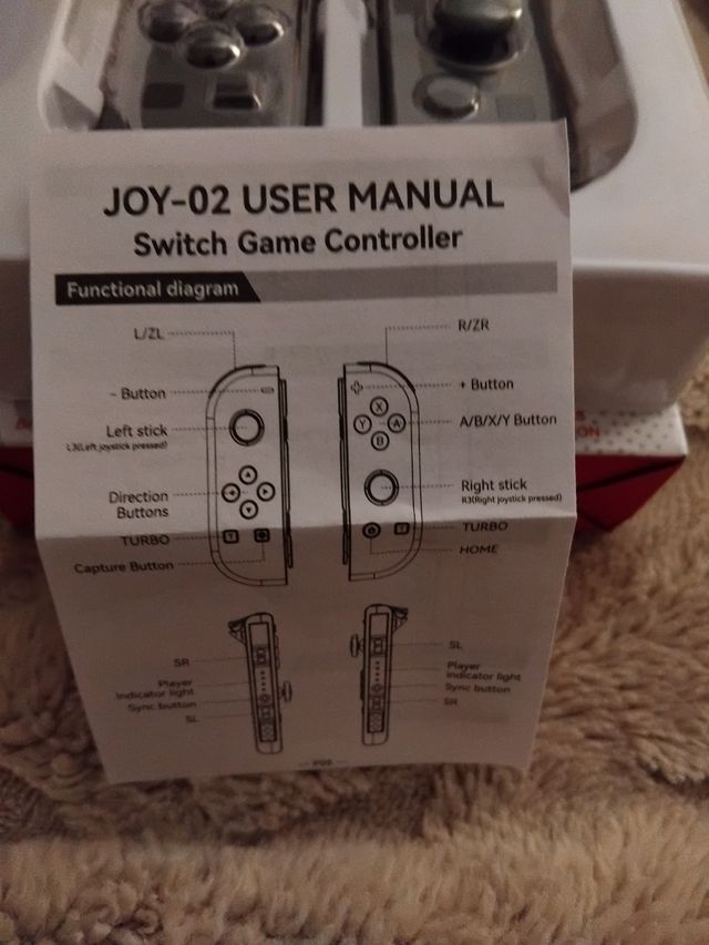 Mando J-C Pad (L)/(R) para nintendo switch