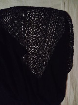 Gonna pantalone in pizzo