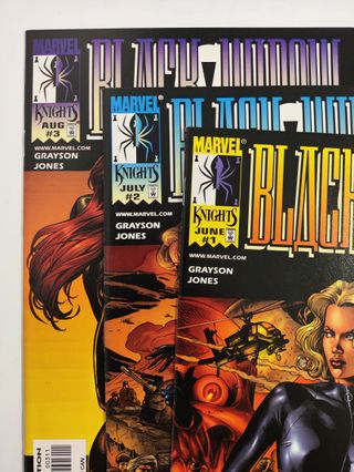 Black Widow 1, 2 & 3 – Complete Series – Marvel