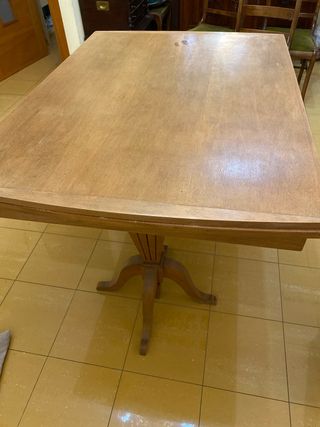 Mesa comedor extensible madera
