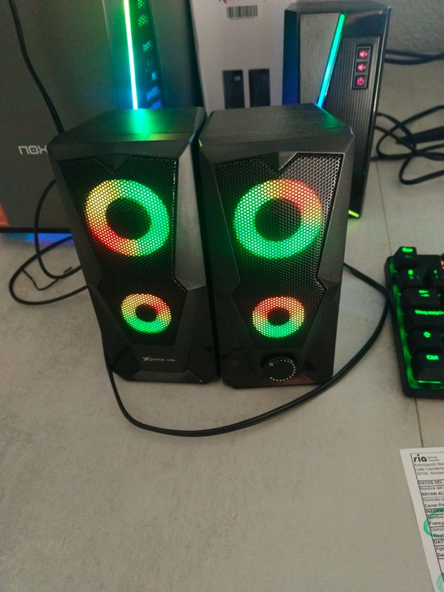Altavoces Xtrem ME RGB Altavoz gamer