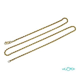 Cadena oro - Cordón fino 45cm