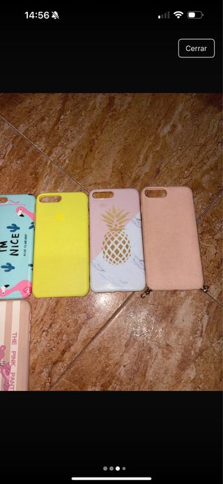 Custodie per iPhone 7/8 plus (6 pezzi)
