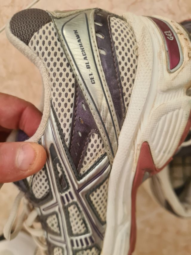 Zapatillas Asics mujer blancas 