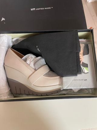Linda Loafer - Zapatos grises mujer talla 36