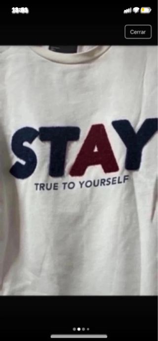 Sudadera blanca lisa blanca con letras bordadas