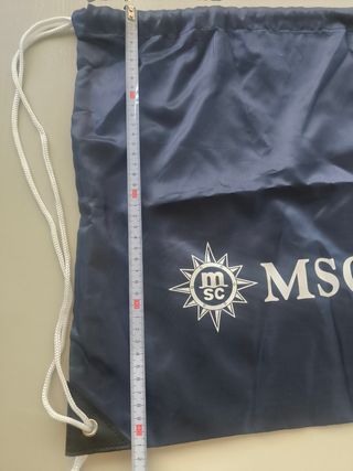 Sacca Zainetto MSC Blu - Nuova