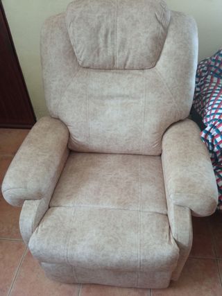 Sillón relax beige - Poco uso