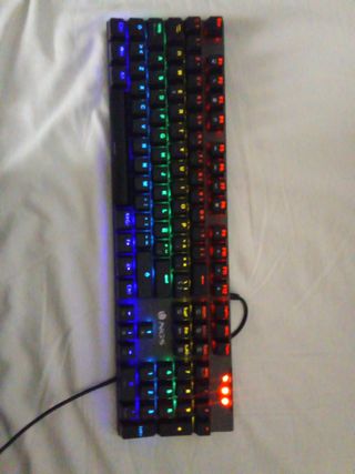 Teclado NGS Gaming - Negro/Gris
