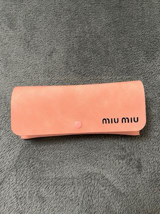 Occhiali da sole Miu Miu - Design rettangolare nero