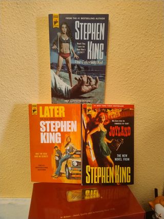 Hatd Case Crime Stephen King 3 titulos en inglés 