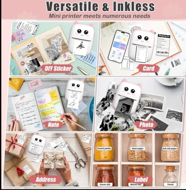 Mini stampante termica Bluetooth