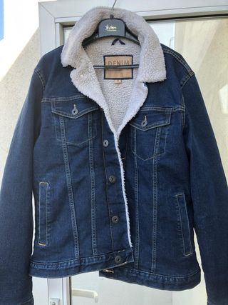 Chaqueta vaquera borreguillo El Corte Inglés M