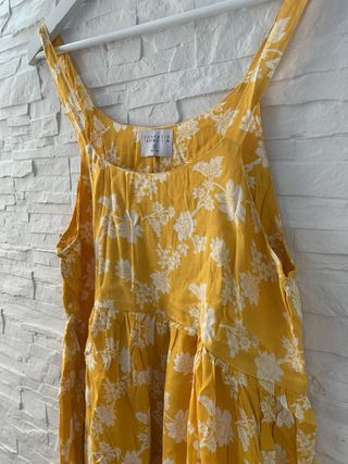 Vestido flores amarillo Compañía Fantástica S