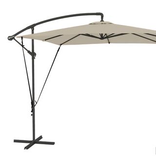 Sombrilla beige 247x247 para recoger en Denia