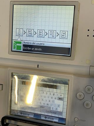Nintendo DS Lite blanca