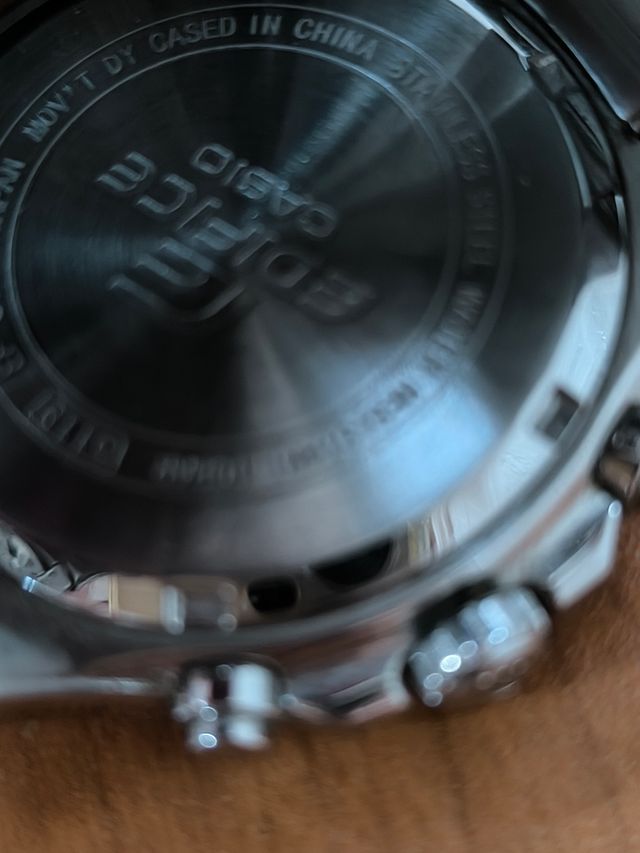 Reloj Casio Edifice WR100M