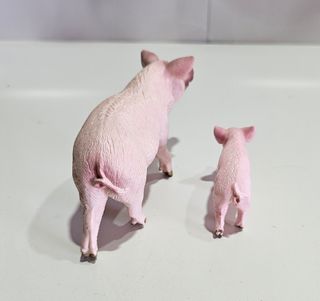Cerdo y cerdito Schleich
