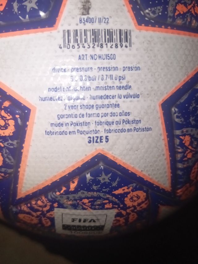 Balón UEFA Champions League Estambul 23