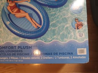 2 Tumbonas hinchables H₂O Go! 💙