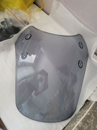Parabrisas moto - Gris oscuro