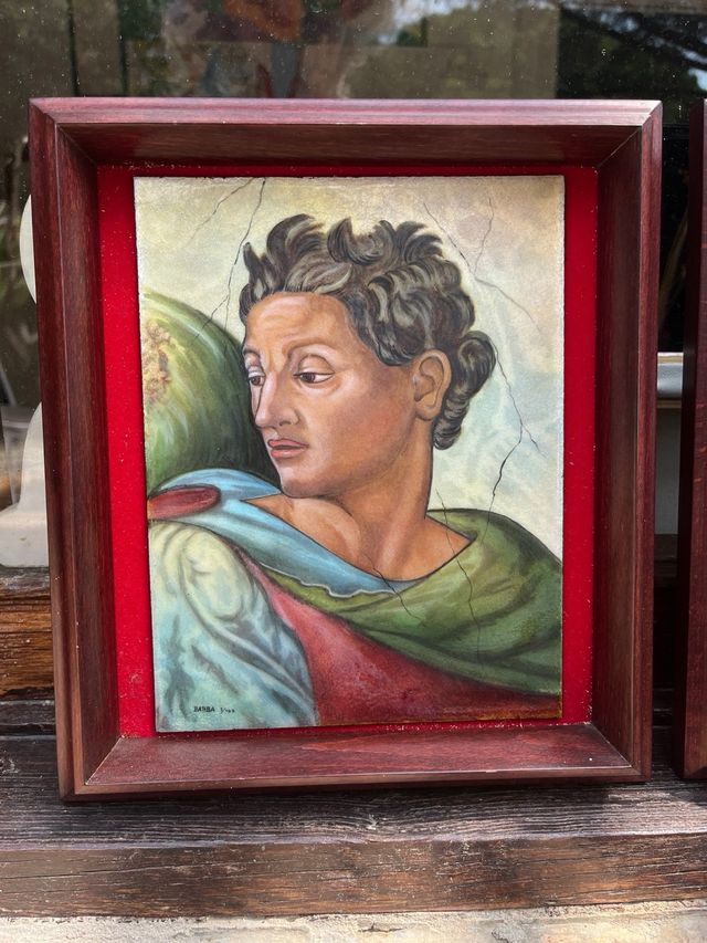 2 Cuadros Esmaltados - Pinturas