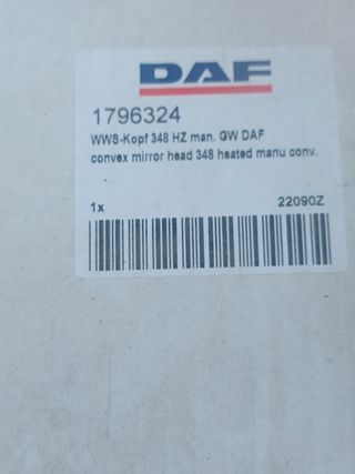 Espejo DAF camión - Retrovisor