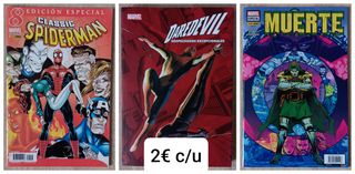 Cómics Marvel a varios precios