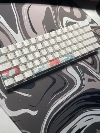 Teclado RK61 Blanco - Teclas Personalizadas