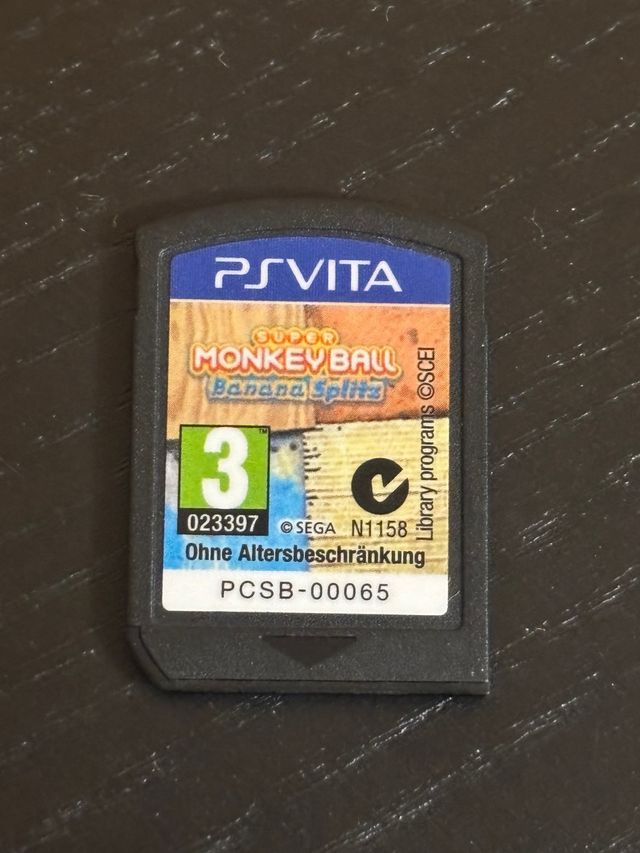 PSVita Super Monkey Ball Banana Splitz