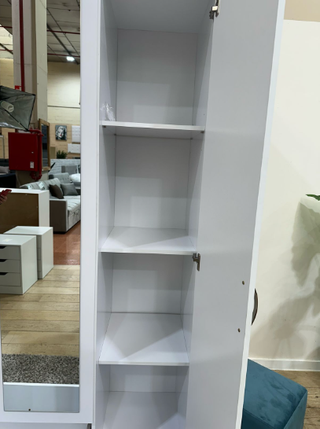 Armario ropero blanco 3 puertas