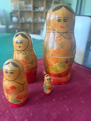 Matrioske in legno - Artigianali