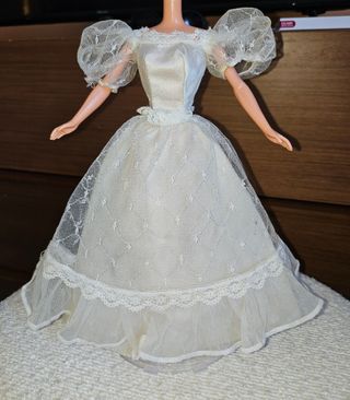 Abito da sposa Barbie anni '80
